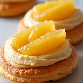 Innovative durian danish pastry