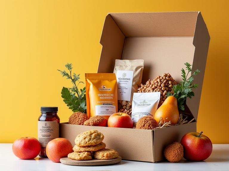 Wellness and healthy gift hamper